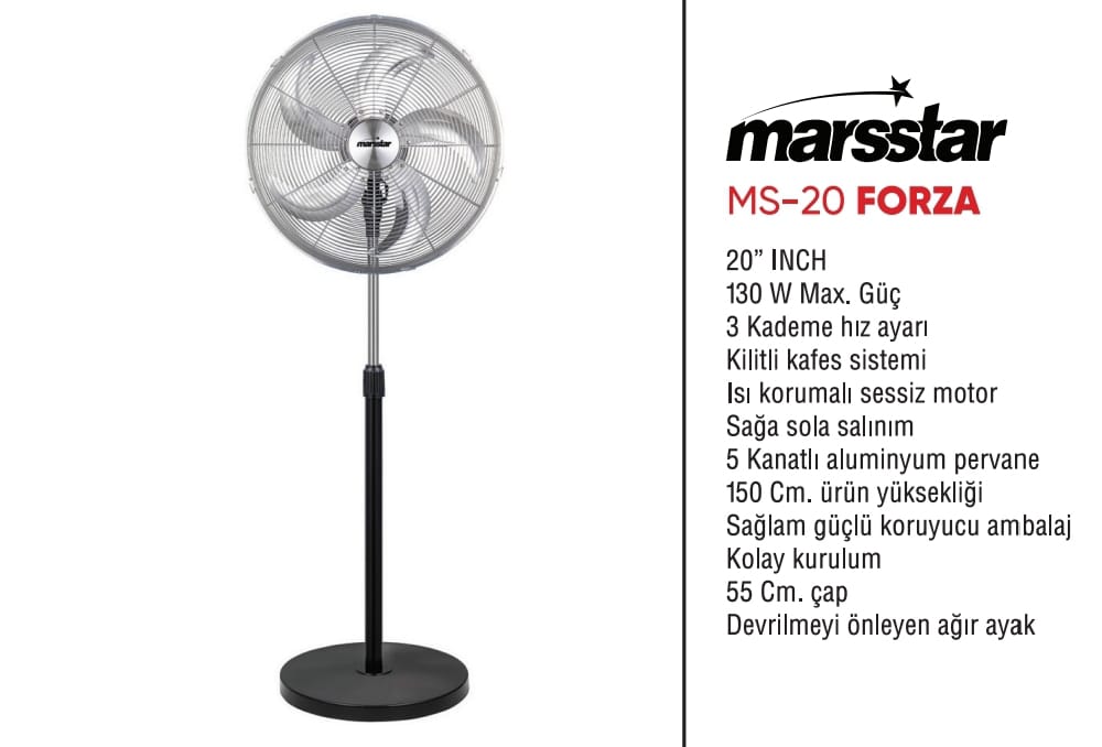 MARSSTAR FORZA SANAYI VANTILATÖR *1