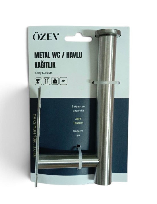 ÖZEV METAL YAPISKANLI WC KAGITLIGI *100