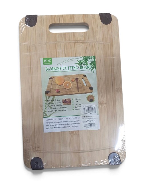 ÖZEV BAMBU DOGRAMA TAHTASI 33*22CM *30